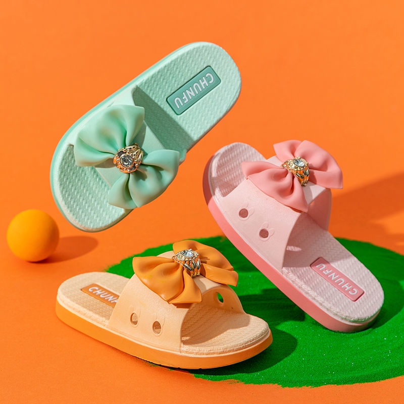 Dép Đi Trong Nhà Kiểu Dáng Dễ Thương Cho Bé Gái