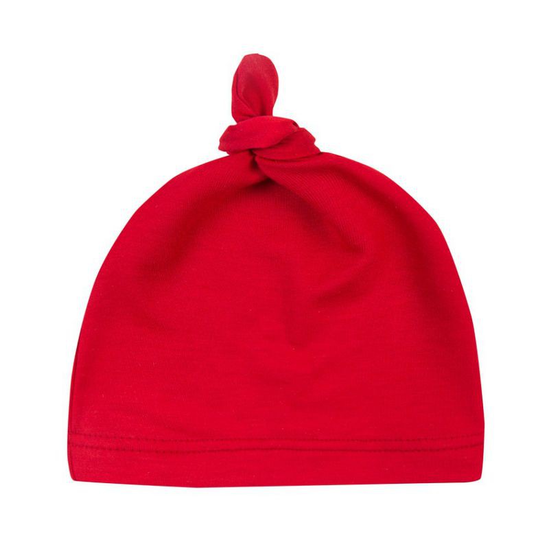 Mũ cotton thắt nơ đáng yêu dành cho bé