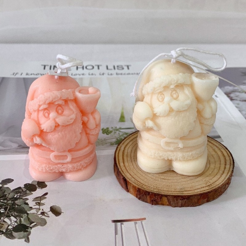 Khuôn Làm Xà Phòng Handmade Silicone Hình Ông Già Noel