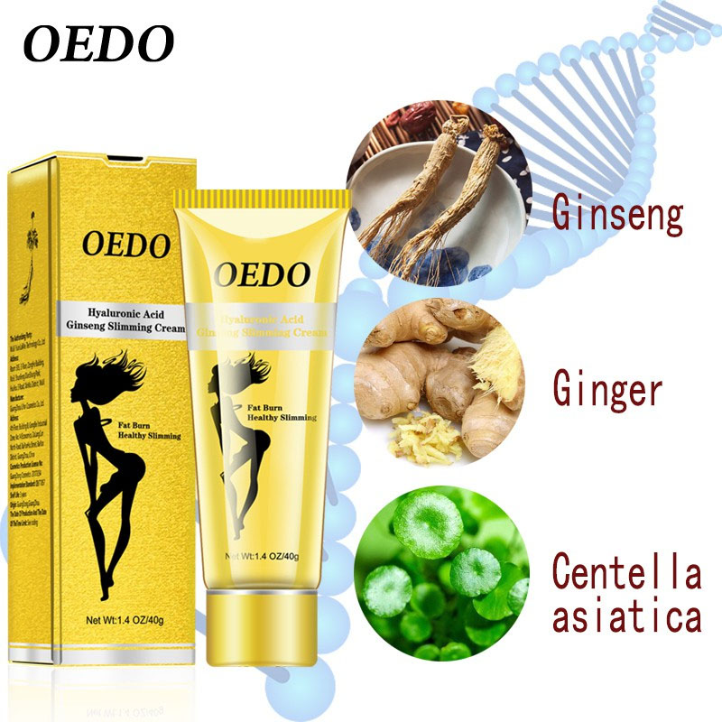 Kem Tan Mỡ Bụng OEDO Đốt Cháy Chất Béo Giảm Cân Hiệu Quả (Chứa Axit Hyaluronic và Nhân Sâm)