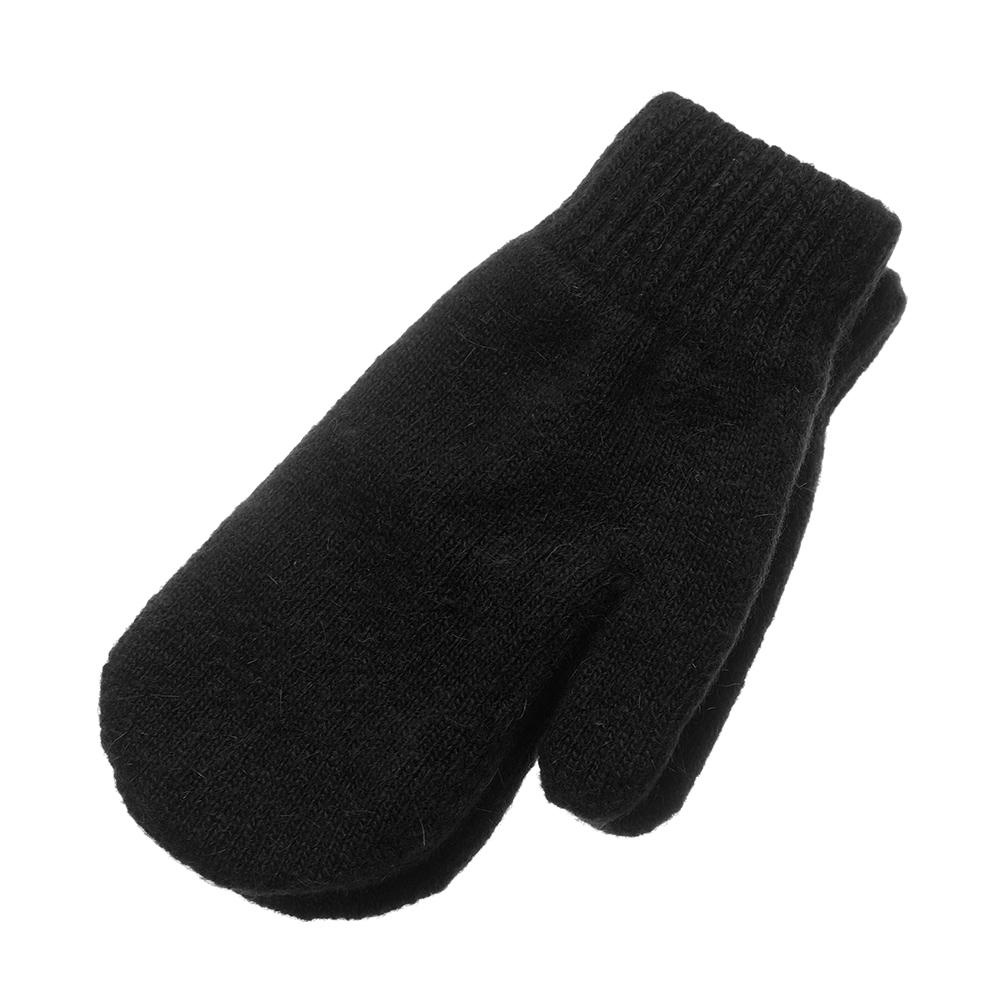 Găng Tay Lông Thỏ Mềm Mại Màu Trơn Thời Trang