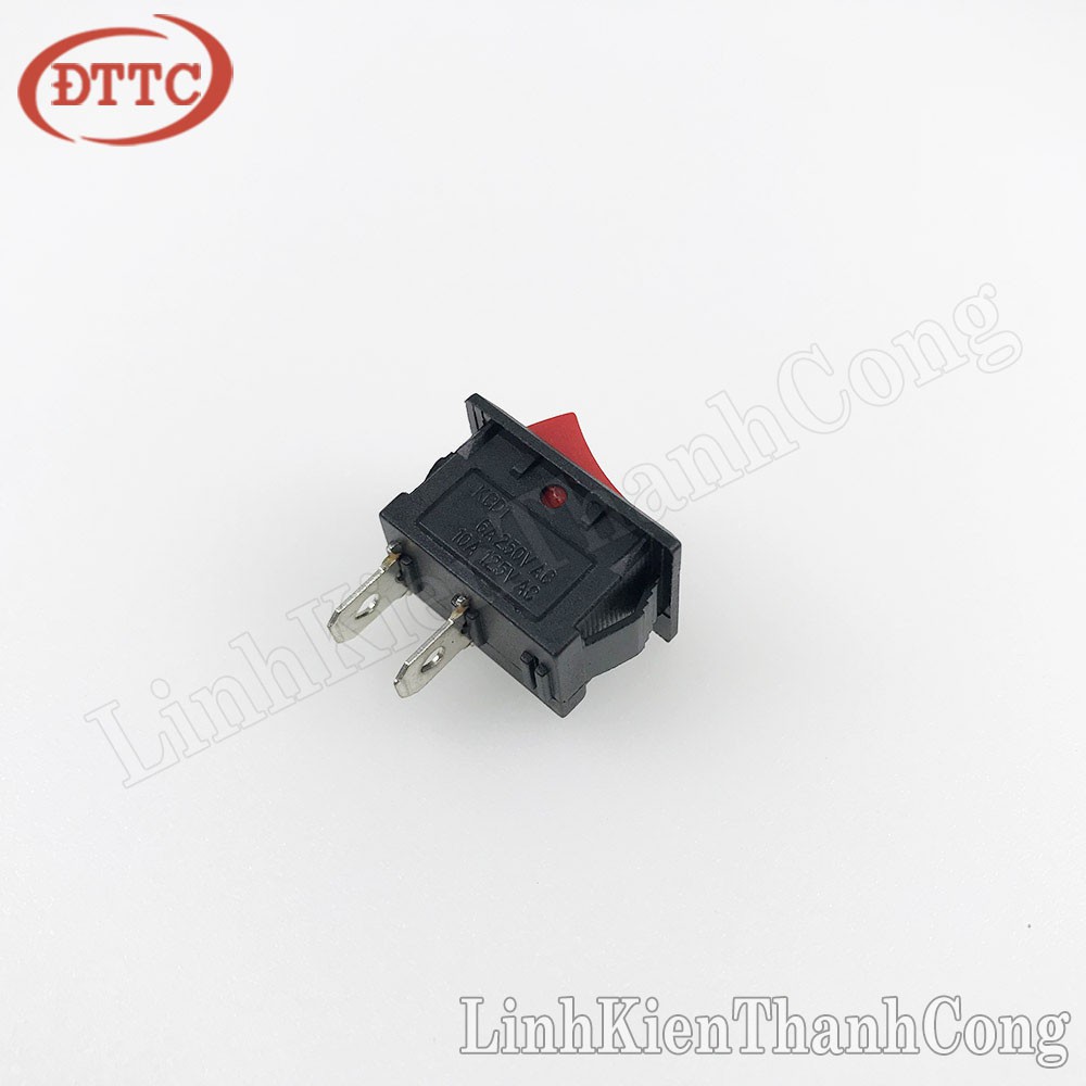 Công Tắc KCD1-101 2P 6A 250V Đỏ