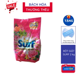 Bột giặt ngát hương hoa Surf gói 2kg