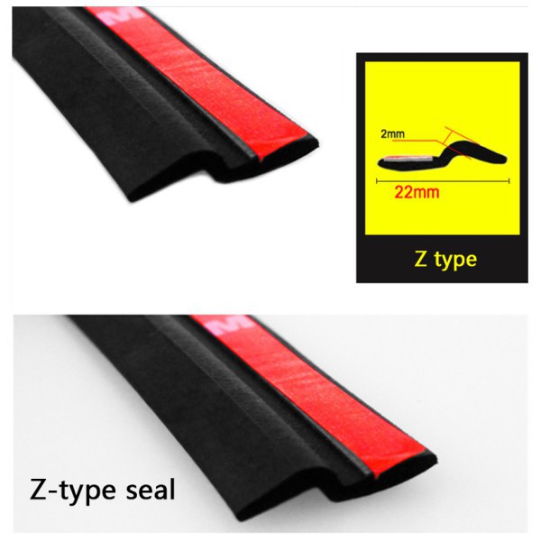 Dải Cao Su 4M Hình Chữ Z Viền Cửa Sổ Xe Hơi