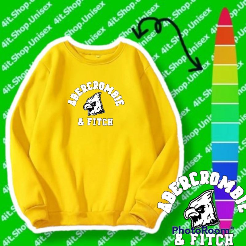 Áo sweater - Áo nỉ bông tay dài UNISEX ABERCROMBIE Nam Nữ đều mặc được