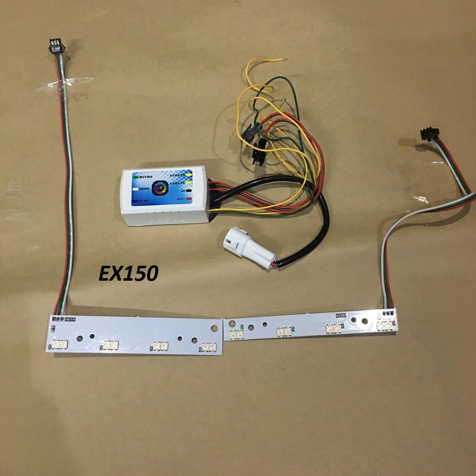 Mạch đèn led audi A11 điều khiển mầu thông qua ứng dụng trên smart phone