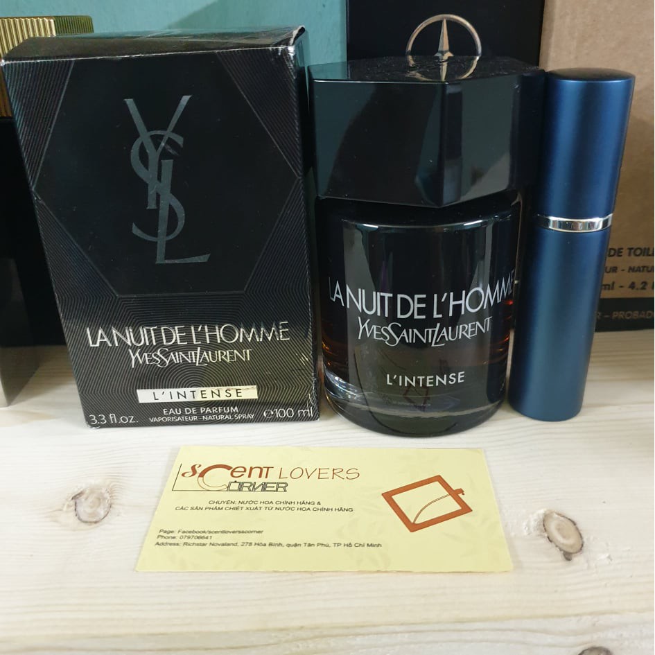 Mẫu thử nước hoa nam YSL La Nuit De L'homme intense