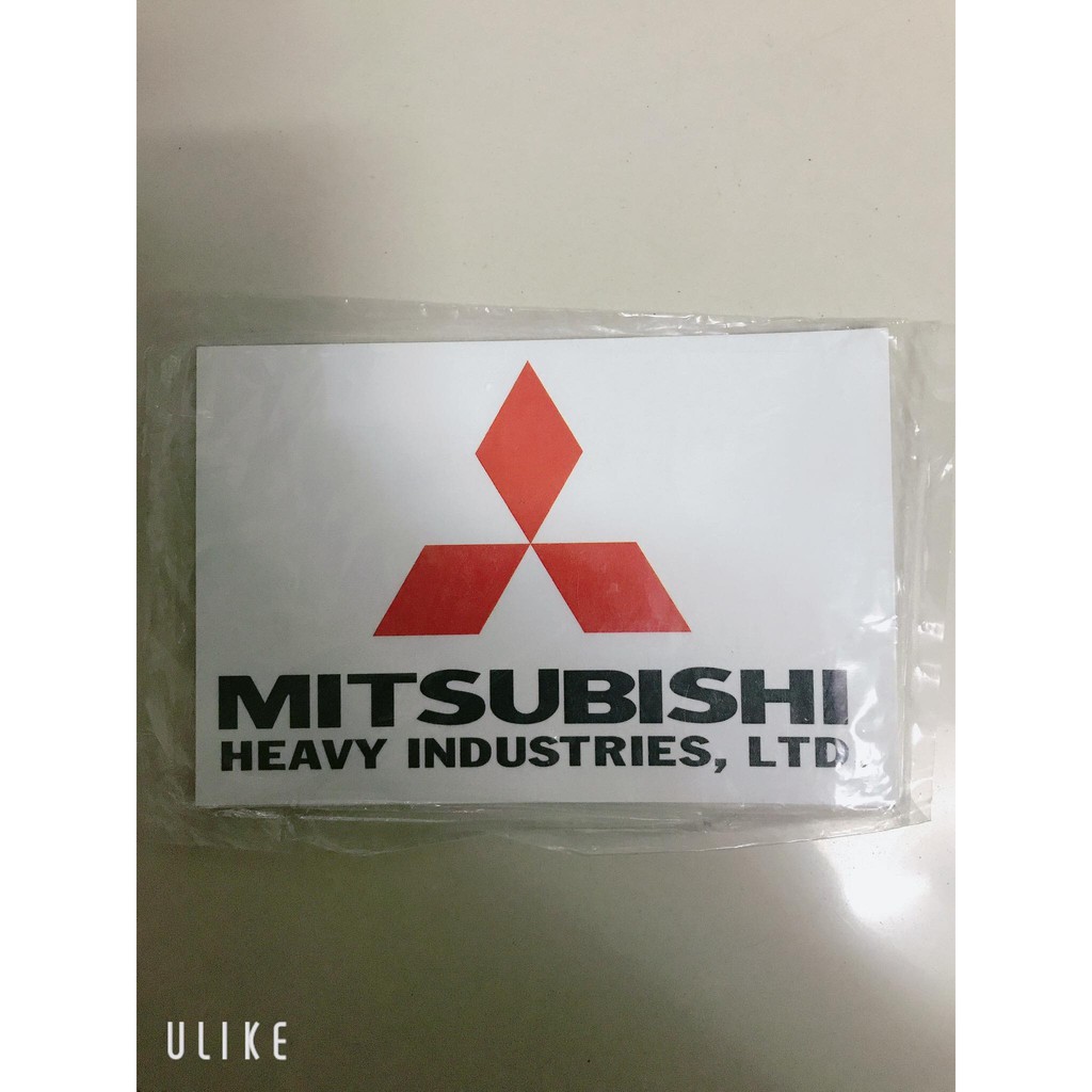 Decal Trang Trí Thiết Bị Lạnh MITSUBISHI (mẫu 1)