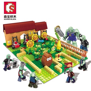 Mô hình trò chơi Lego Plants vs Zombies