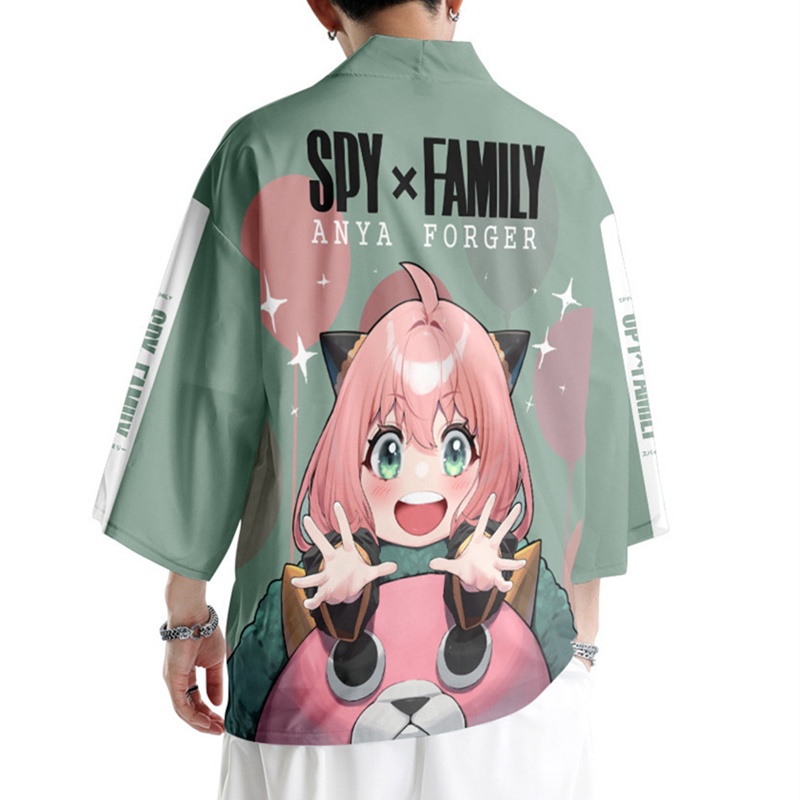 Áo Khoác Kimono Hóa Trang Nhân Vật Anya Forger