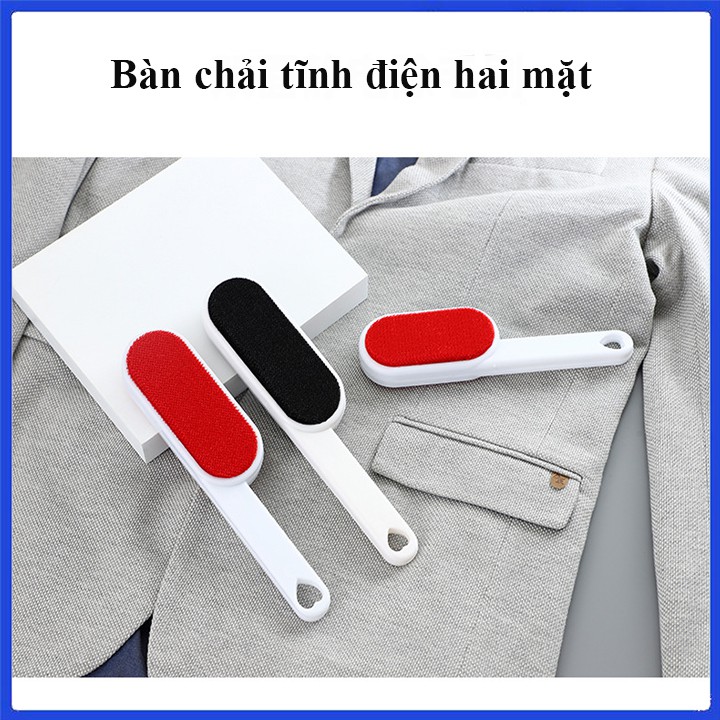 Cây lăn bụi quần áo, cây chải tính điện chải lông chó mèo, giữ giường, đệm sofa sạch sẽ