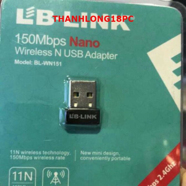 USB thu wifi LB-LINK BL-WN151 Nano | BigBuy360 - bigbuy360.vn