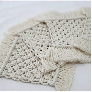 Set Lót Bình & Ly Trà Macrame
