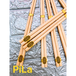 Đũa Gỗ Kate Nhật Màu Kem Cao Cấp, Cứng Cáp