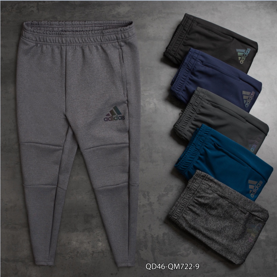 Quần dài thể thao Adidas poly 2 da QD46 - thể thao nam VNXK