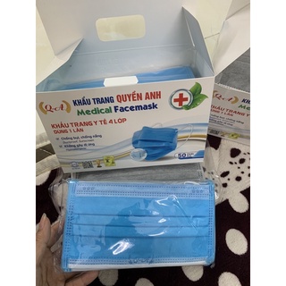 KHẨU TRANG Y TẾ 4 LỚP KHÁNG KHUẨN QUYỀN ANH