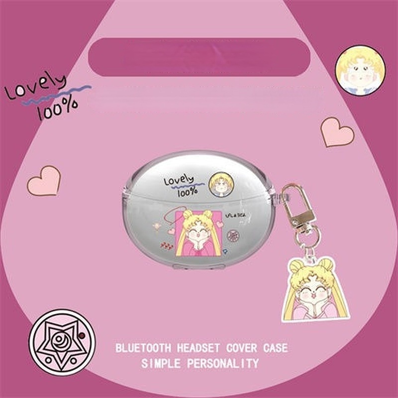 Hàng Sẵn Sàng! Vỏ Bảo Vệ Hộp Sạc Tai Nghe OPPO Enco Air 2 Pro Mềm Họa Tiết Hoạt Hình Pikachu & Thỏ Tím