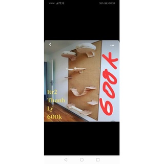 Combo cattre tường và khay ăn 5 bát