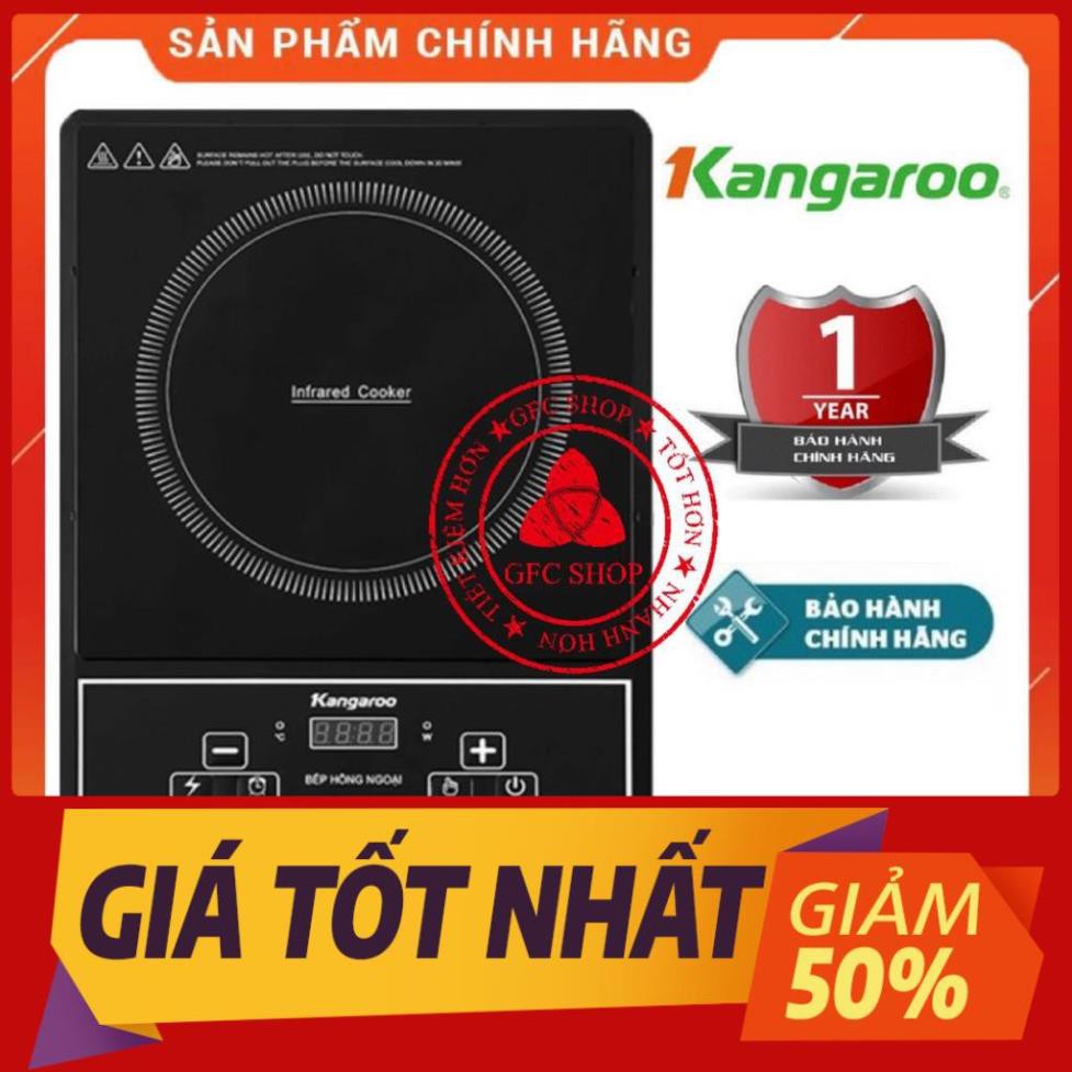 Bếp hồng ngoại đơn Kangaroo Model KG20IFP1 - Bảo hành chính hãng 1 năm