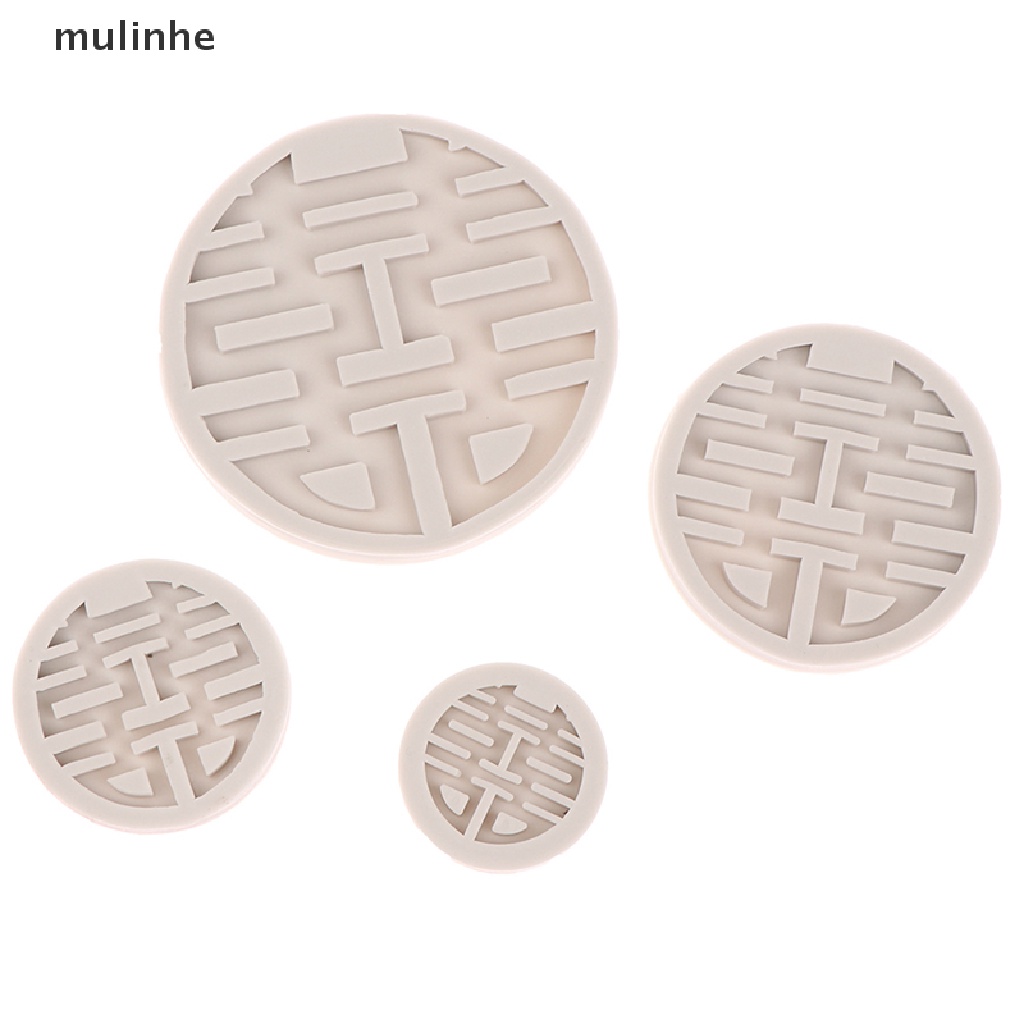 Khuôn Silicone Làm Bánh Thủ Công Hình Chữ Hạnh Phúc