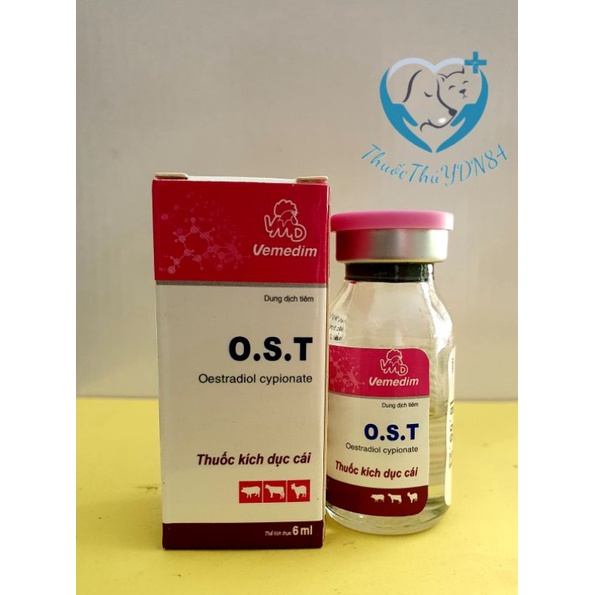 OST VEMEDIM GÂY ĐỘNG DỤC CÁI, KHÔNG LÊN GIỐNG,ĐẬU THAI NHIỀU CHO CHÓ MÈO, HEO, BÒ