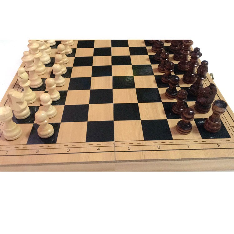 Bộ cờ vua bằng gỗ có nam châm tiêu chuẩn quốc tế