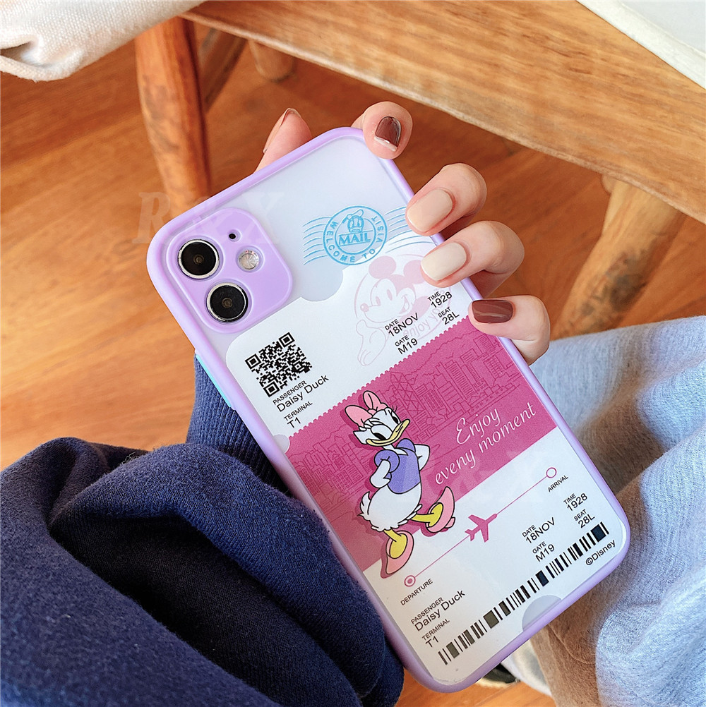 DONALD DUCK Ốp Lưng In Hình Vịt Donald / Chuột Mickey 3d Cho Samsung Galaxy A12 A02S A10 A20 A30 A10S A11 A50S A30S A51 A71 A20S J2 J7 Prime