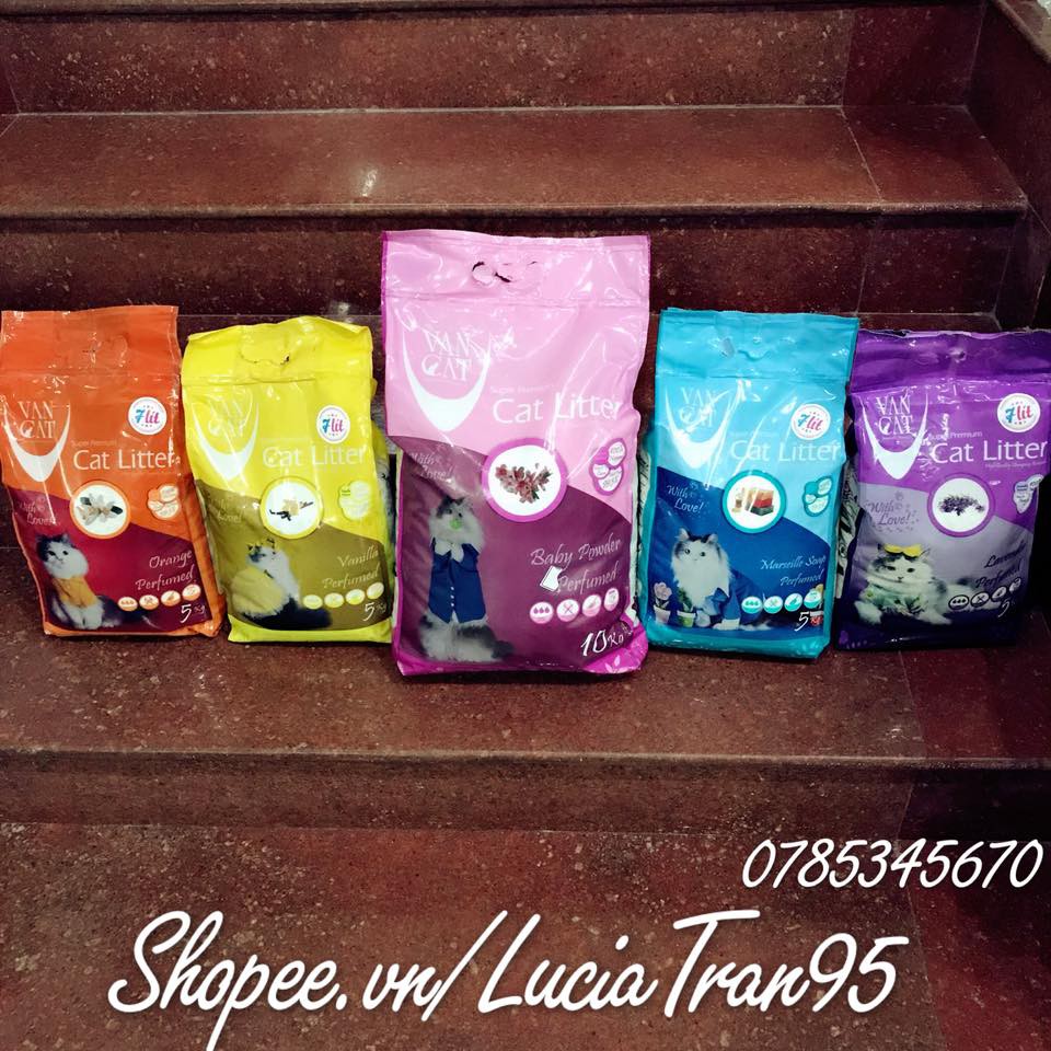 Cát Vệ Sinh Vancat Nhập Khẩu EU 10 kg