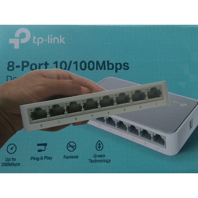 Switch TP-LINK 100M 8 cổng TL-SF1008D