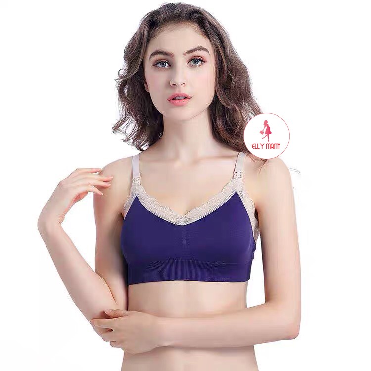 ( 40kg - 95kg ) Áo Ngực Bra Bầu và Sau Sinh Không Gọng Chống Chảy Xệ Mềm Mại Thoáng Khí