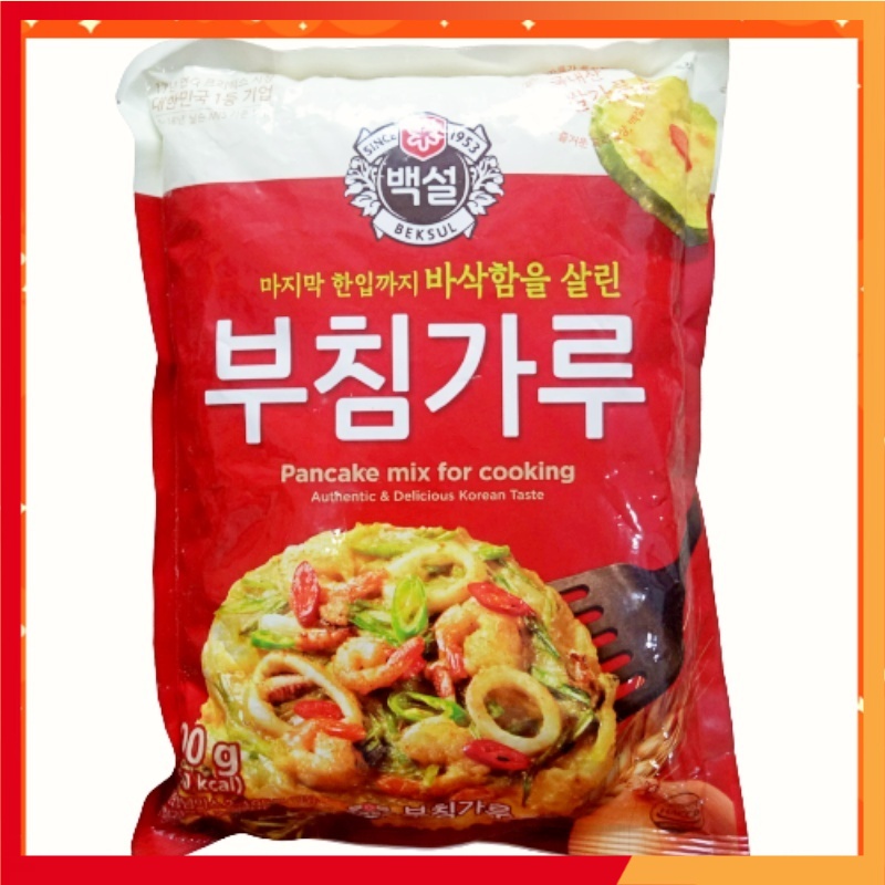 Bột bánh xèo, bột làm bánh hành Beksul Hàn Quốc 1kg Liin'shop
