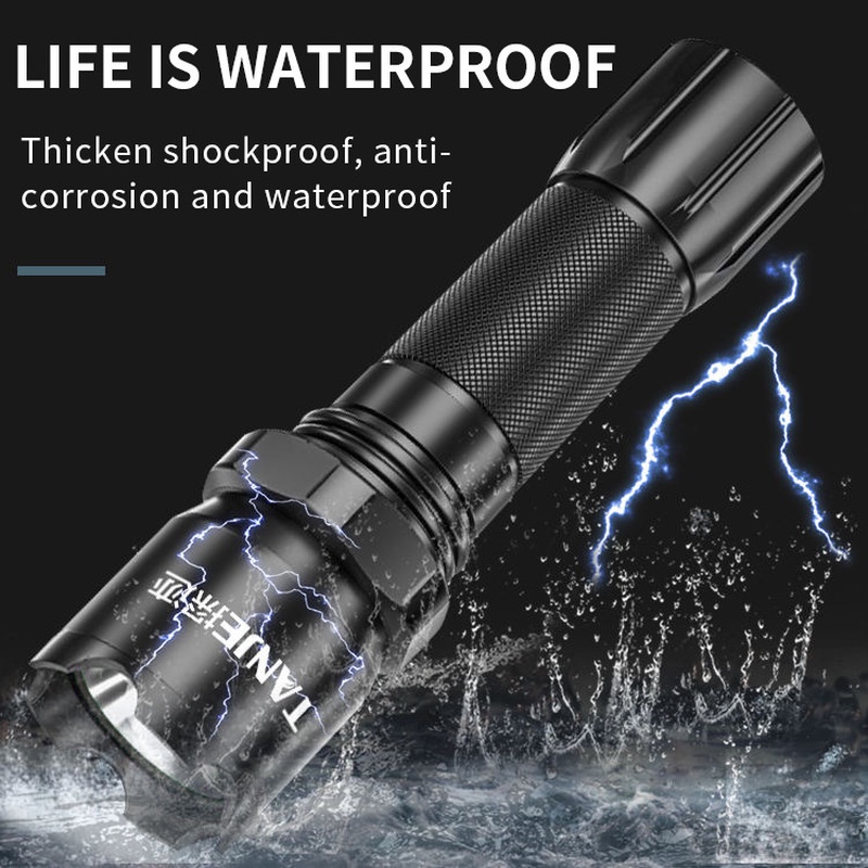 Đèn Pin Sạc USB Siêu Sáng Dùng Cho Trường Hợp Khẩn Cấp