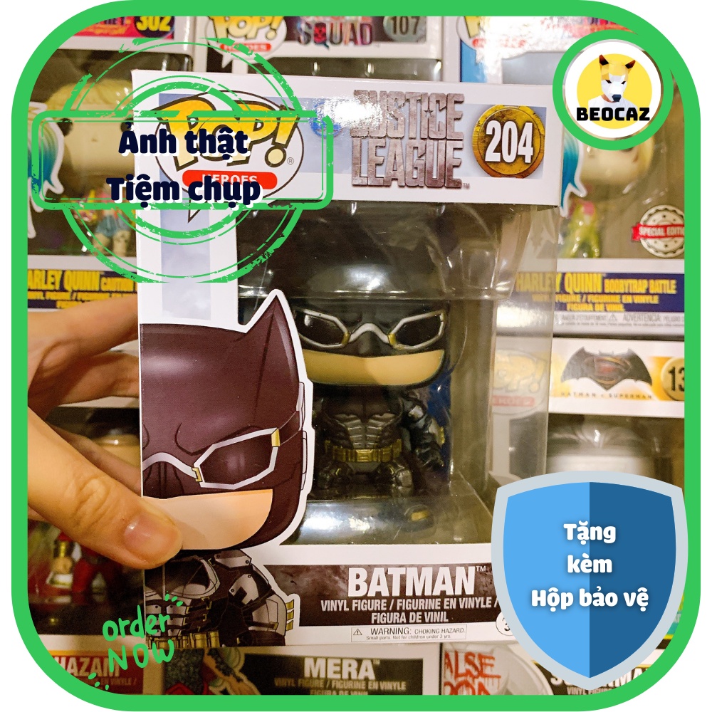 [Full Box Chính Hãng Tặng Hộp Bảo Vệ] Tổng hợp mô hình Funko Pop DC siêu anh hùng Joker Harley Quinn Batman