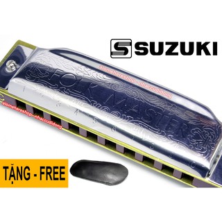Kèn Harmonica Suzuki Folk Master 1072 key C