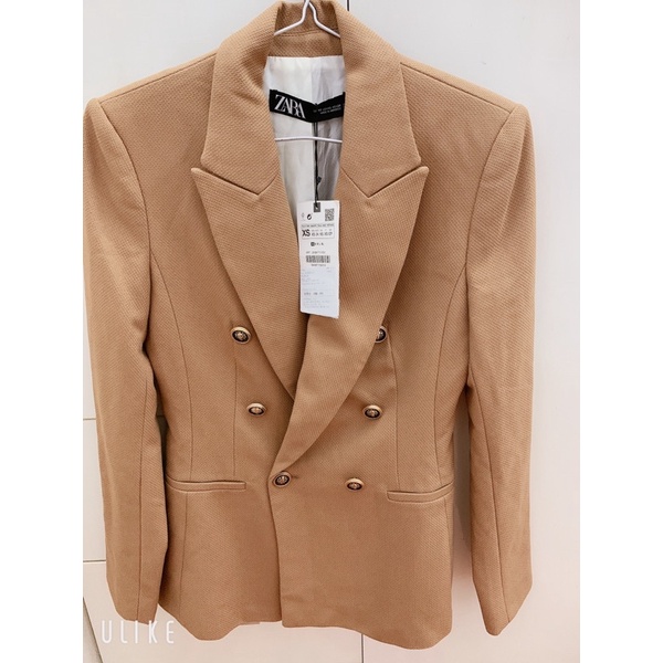 Áo blazer zara new tag màu vàng mustad