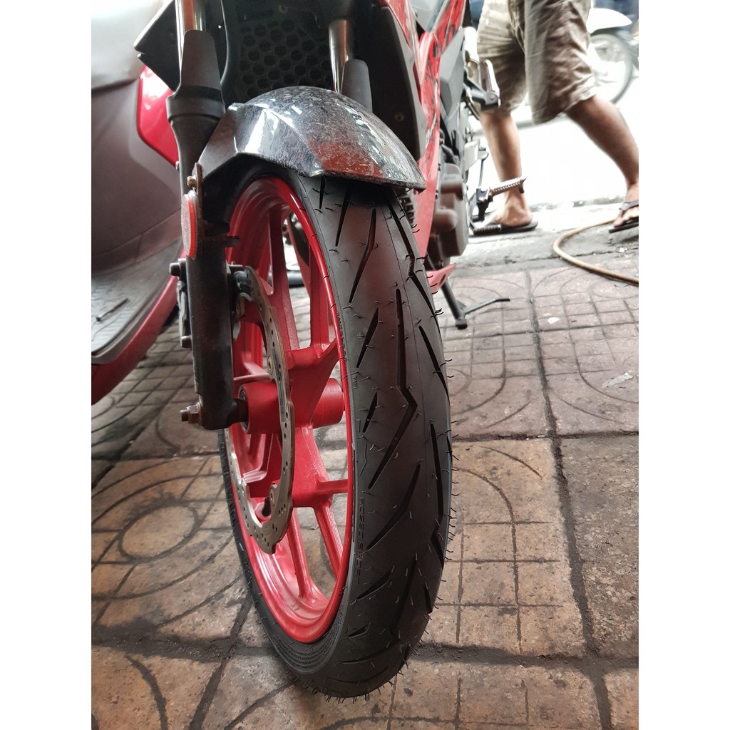 (GIÁ SẬP SÀN - KO BH) Vỏ lốp xe Pirelli Rosso Sport cho tay ga và xe số - vỏ ko ruột - giá 1 cái