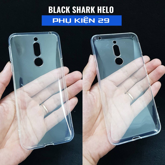 Ốp lưng silicon dẻo trong cao cấp Henyou