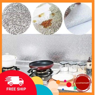 - giấy bạc dán nhà bếp chống thấm- giấy dán tường chắn dầu mỡ