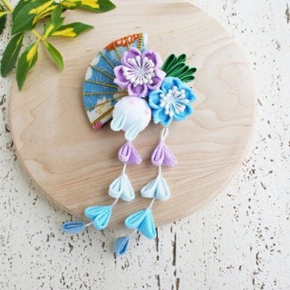 Kẹp tóc Nhật Bản Kanzashi - - Quà tặng Nhật Bản -kẹp tóc chụp hình cùng kimono yukatâ