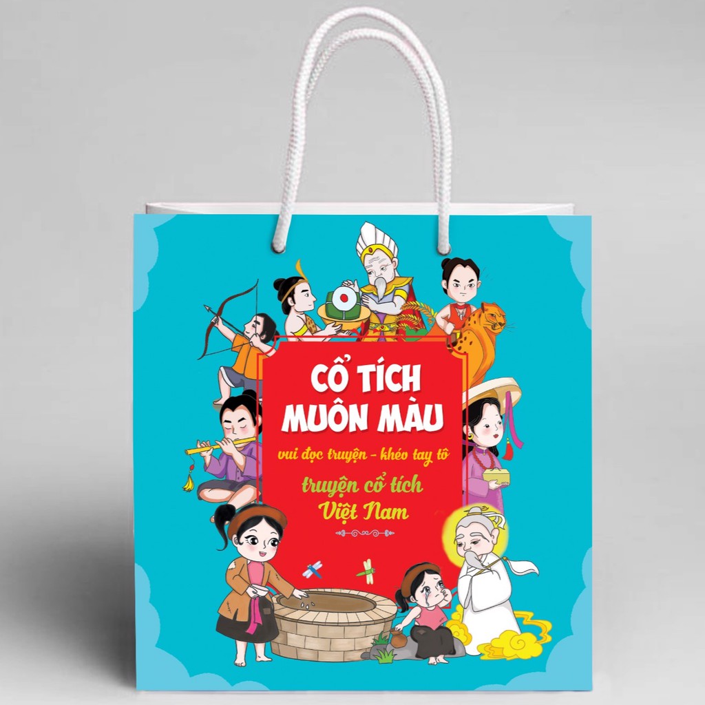 Sách - Cổ Tích Muôn Màu (Túi 8 cuốn)