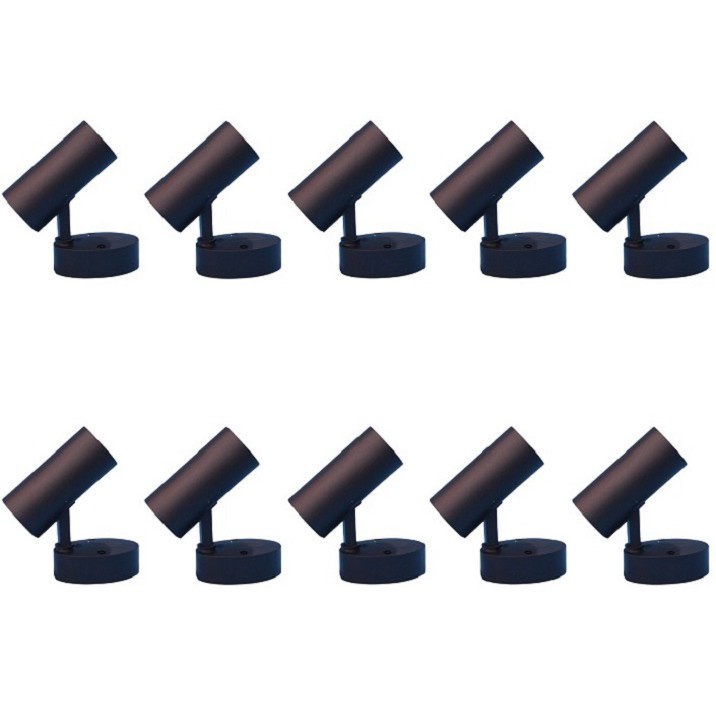 Combo 10 đèn LED Rọi Ống Bơ 12W ốp trần, tường, đèn soi tranh, đèn trang trí
