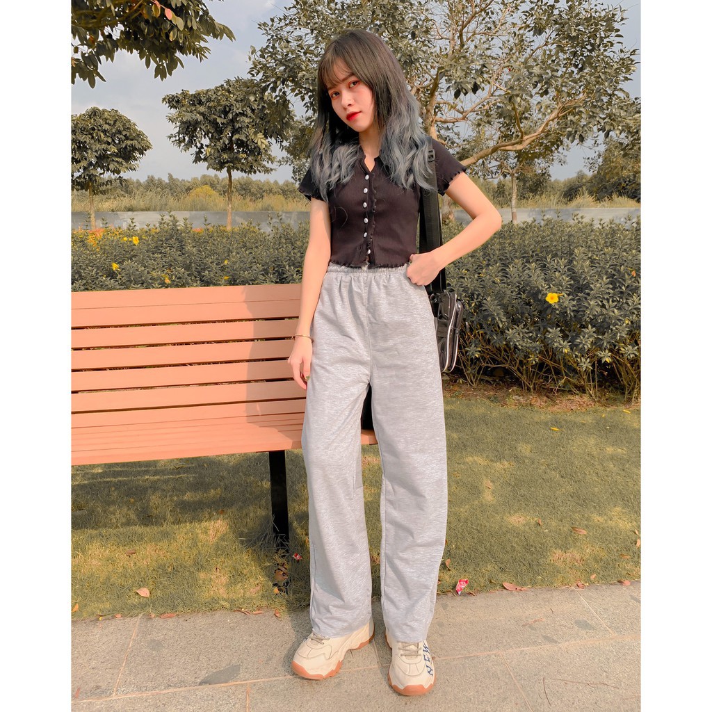 Áo Croptop Nữ Tay Ngắn LYLY Form Ôm Nhẹ Ulzzang (Ảnh Thật)