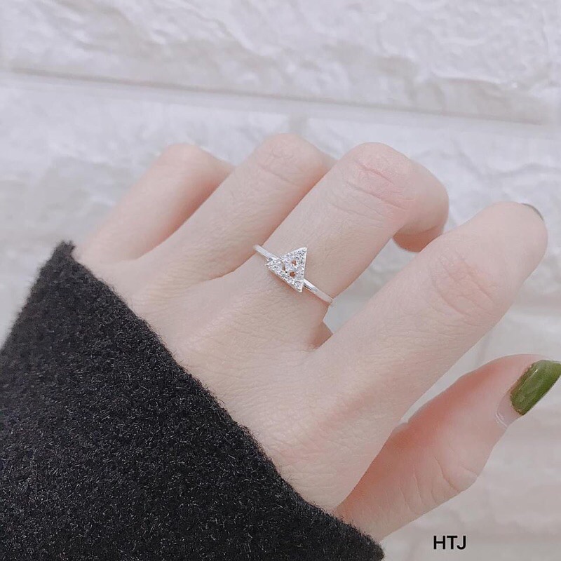 NHẪN NỮ MẶT ĐÁ NHỎ XINH - NHẪN ĐỦ SIZE