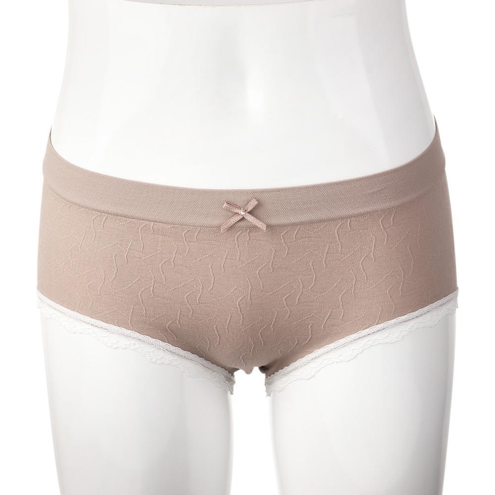 Quần Lót Cotton Lưng Vừa Phối Ren Thoáng Khí Cho Nữ