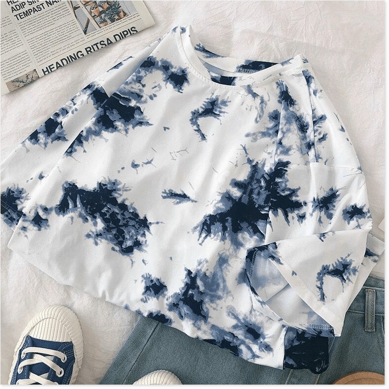 [FREE SHIP TOÀN QUỐC] ÁO THUN UNISEX NAM NỮ FORM RỘNG CÁ TÍNH PHỐI MÀU LOANG CỰC HOT THỂ HIỆN CÁ TÍNH