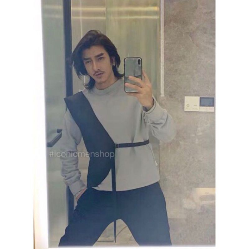 Áo gile da kiểu nửa thân