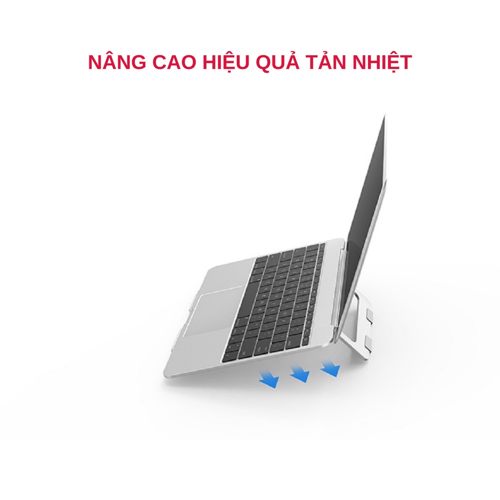 Giá Đỡ Để Bàn Dành Cho Laptop, Macbook, Máy Tính Xách Tay Chất Liệu Hợp Kim Nhôm Cao Cấp - Hàng Chính Hãng Tamayoko