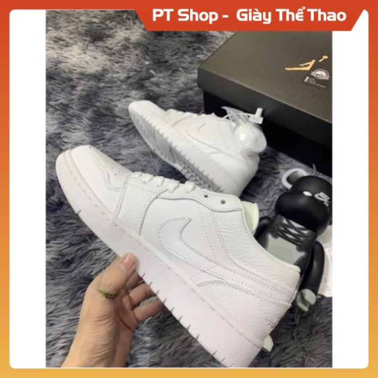 [FreeShip+ Hàng Loại 1] Giầy thể thao bóng rổ Low Trắng hot nhất , Giầy sneaker JD thấp cổ full trắng LOW