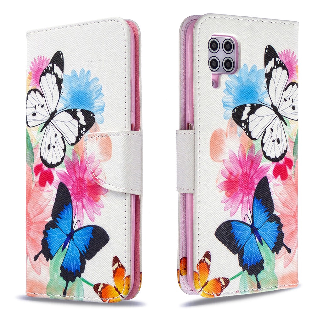 ReadyStock Leather Case Huawei Honor 10i 8S 8A PSmart Plus 2019 Y5 Y6 Pro 2019 Y7 Prime 2019 Flip Case Cute Butterfly Card Holder Flashion Plum Blossom Bear Tree Pattern Samsung Case