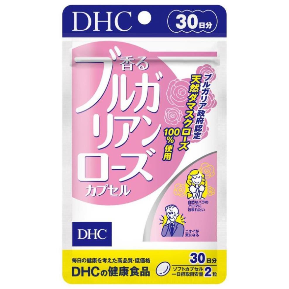 Viên Uống Hoa Hồng DHC Bulgarian Rose Capsule Nhật Bản | BigBuy360 - bigbuy360.vn